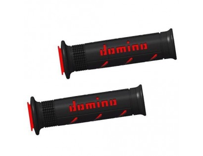 DOMINO - GRIP DUAL COMP SOFT BLACK/RED